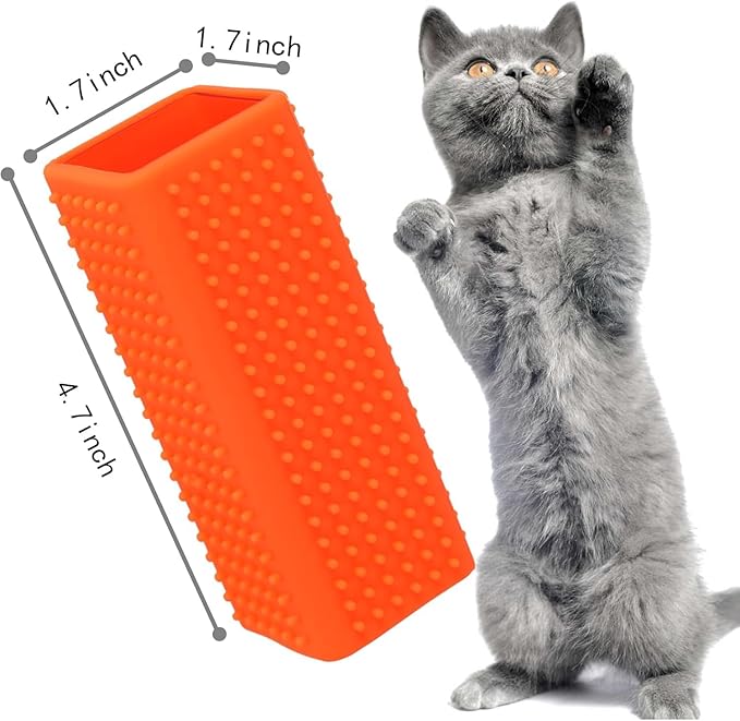 Pet Hair Remover for Furniture and Carpets - Rubber Brush Roller for Sofas and Hollow Cleaner