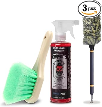 Mr. Detroit - 3pc Wheel & Rim Clean Kit High Performance Wheel
