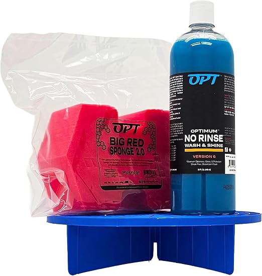 Optimum No Rinse Version 6 Wash Kit with ONR, Grit Guard, BRS 2.0