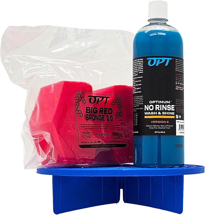 Optimum No Rinse Version 6 Wash Kit with ONR, Grit Guard, BRS 2.0