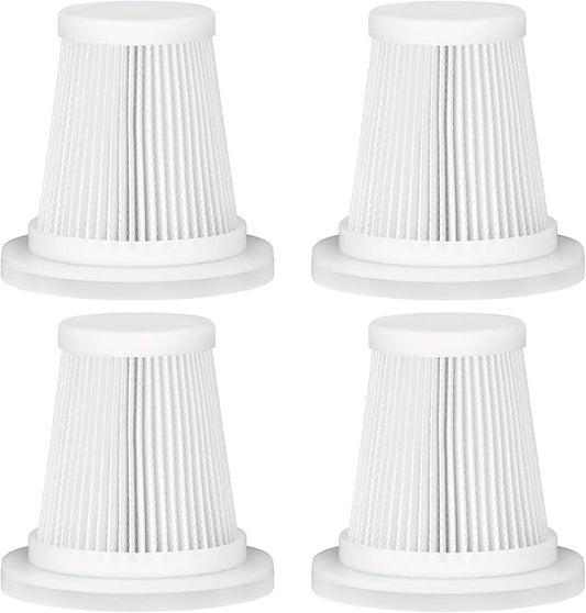 Replacement Filter Compatible with JIXINMIYUE HX-606 & A9life SY01-Q8 Handheld/Car Vacuum 4-Pack