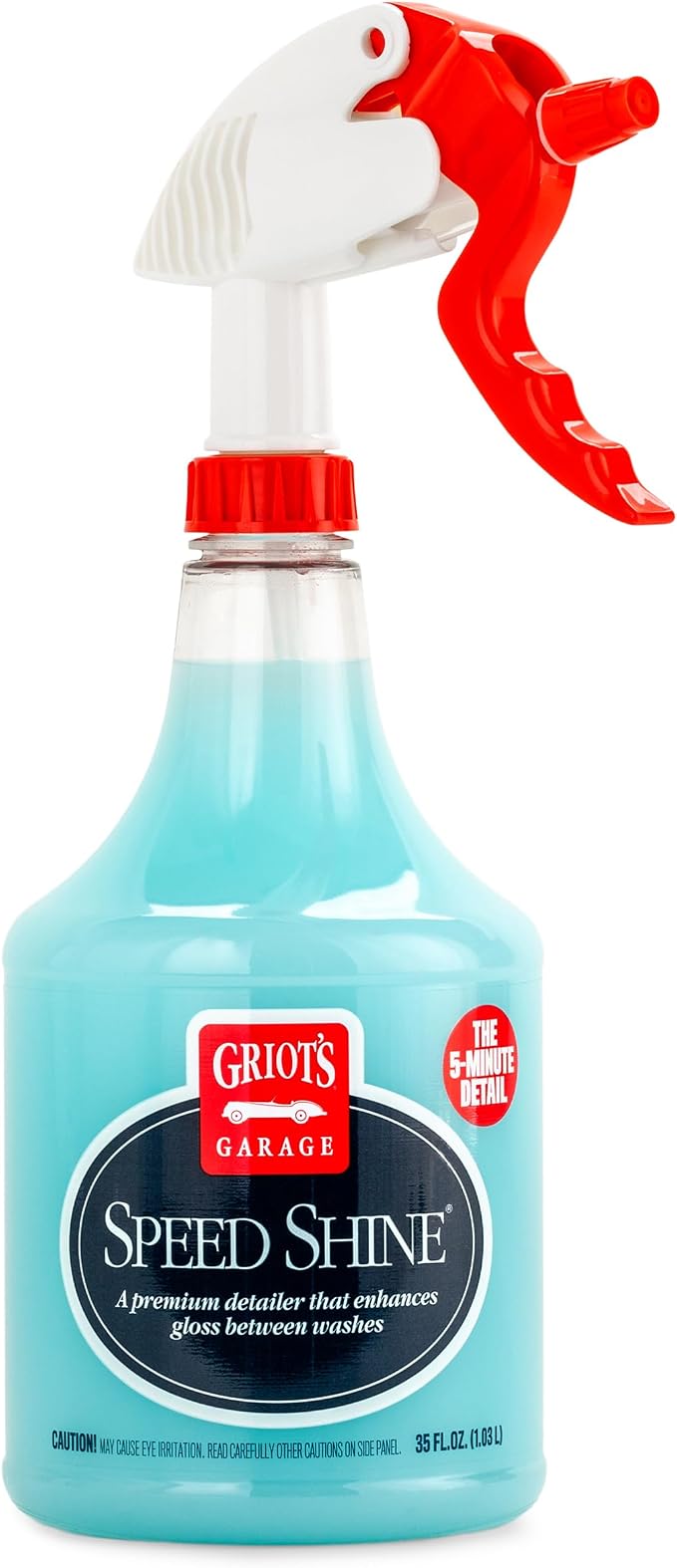 Griot's Garage Speed Shine for Car Detailing, Quick Detailer for All Exterior Surfaces, Trim and Wheels, Provides a Glos