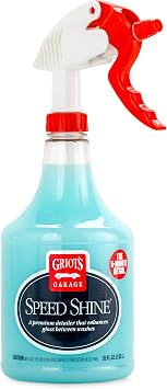 Griot's Garage Speed Shine for Car Detailing, Quick Detailer for All Exterior Surfaces, Trim and Wheels, Provides a Glos