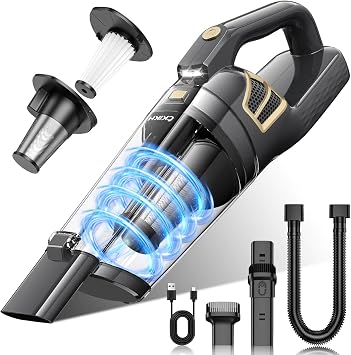 CKIKH Handheld Vacuum Cordless, 15000PA Hand Held Car Vacuum Cleaner