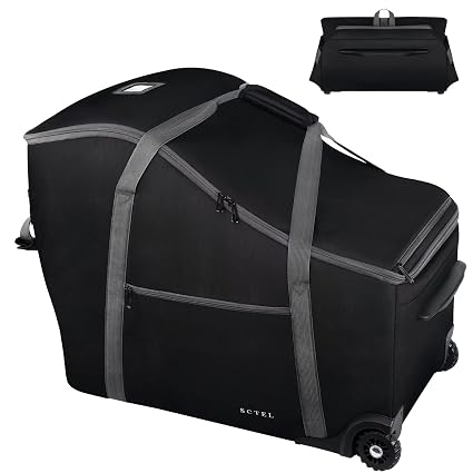 SCTEL Infant Car Seat Travel Bag Fit Doona Car Seat Stroller and Base