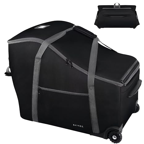 SCTEL Infant Car Seat Travel Bag Fit Doona Car Seat Stroller and Base