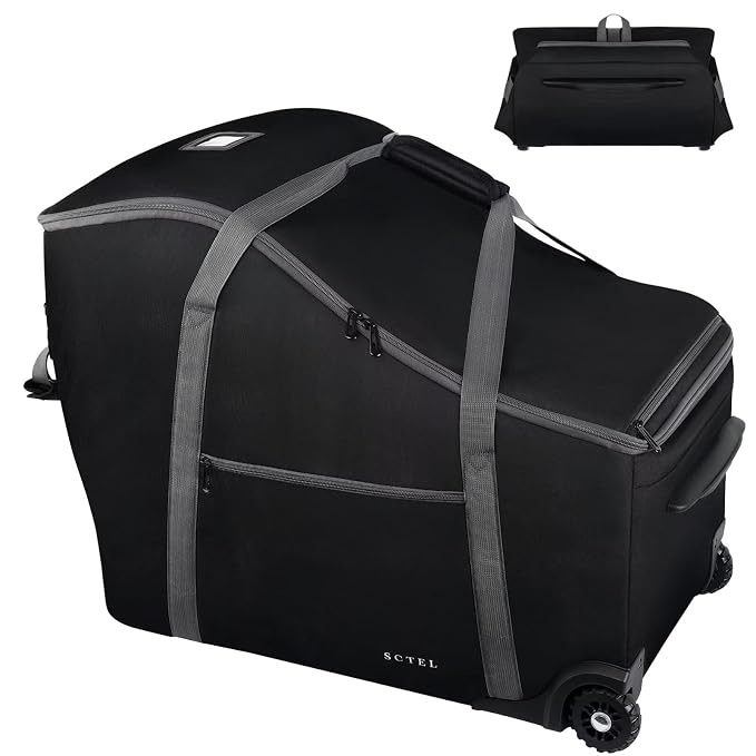 SCTEL Infant Car Seat Travel Bag Fit Doona Car Seat Stroller and Base