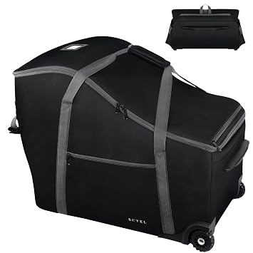 SCTEL Infant Car Seat Travel Bag Fit Doona Car Seat Stroller and Base