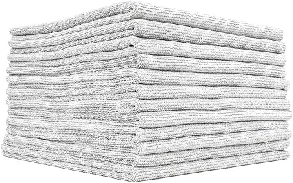 The Rag Company - The Edgeless Pearl - Professional Microfiber Detailing Towel for Ceramic Coating, Leveling & Sealant R