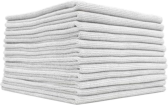 The Rag Company - The Edgeless Pearl - Professional Microfiber Detailing Towel for Ceramic Coating, Leveling & Sealant R