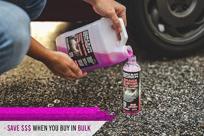 P & S PROFESSIONAL DETAIL PRODUCTS - Brake Buster Wheel and Tire Cleaner - Non-Acid Formula Safe For All Wheel Types, Removes Brake Dust, Oil, Dirt, Light Corrosion - 1 Quart