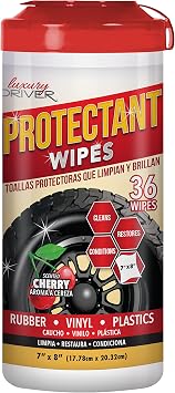 Car Wipes Interior Cleaning Protectant for Dashboard for Tires for Shine and Vinyl Protectant for Plastic for Dash Clean