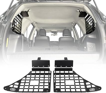 HIGH FLYING for Toyota 4Runner 2010-2024 Car Accessories Modular Storage Molle Panel Shelf System Luggage Carrier Trunk 