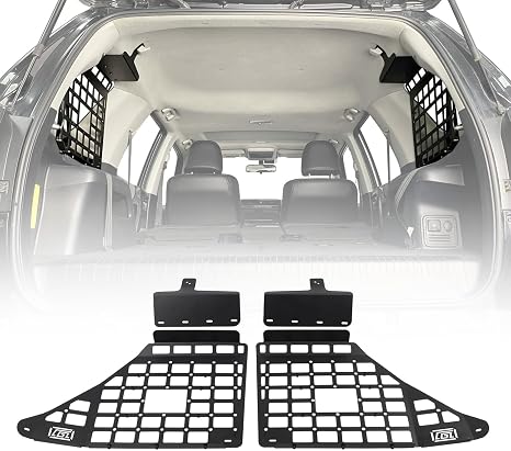 HIGH FLYING for Toyota 4Runner 2010-2024 Car Accessories Modular Storage Molle Panel Shelf System Luggage Carrier Trunk 