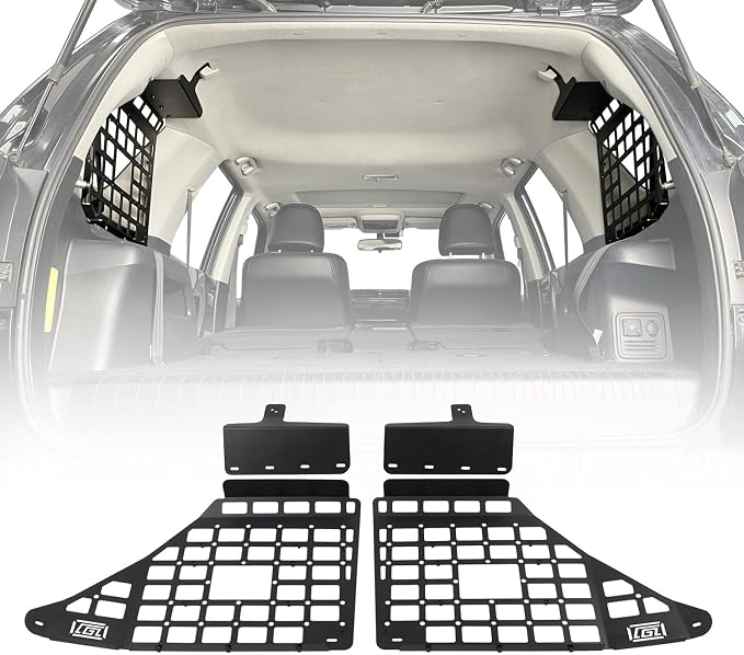 HIGH FLYING for Toyota 4Runner 2010-2024 Car Accessories Modular Storage Molle Panel Shelf System Luggage Carrier Trunk 