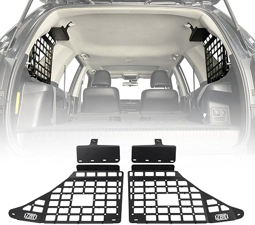 HIGH FLYING for Toyota 4Runner 2010-2024 Car Accessories Modular Storage Molle Panel Shelf System Luggage Carrier Trunk 