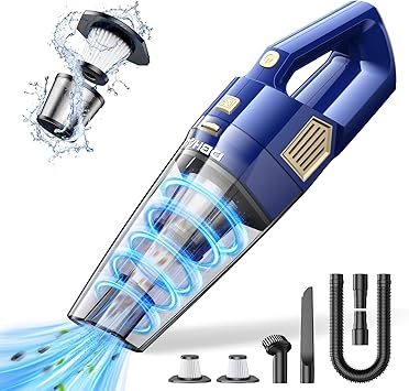 Handheld Vacuum Cordless Rechargeable, Hand Held Car Vacuum Cleaner