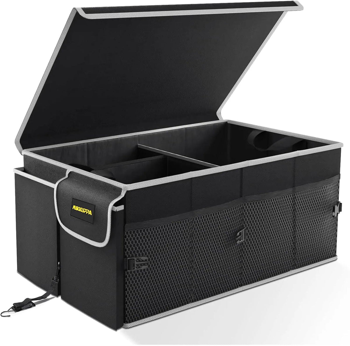 Trunk Organizer with Lid - 65L Collapsible Car Organizer