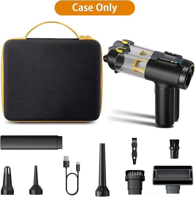 Aenllosi for Fanttik Slim V10 Mix/Slim V9 Mix Cordless Car Vacuum Hard Case, Fanttik Car Vacuum Organizer (Case Only)