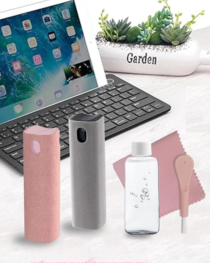 Touch Screen Cleaner Screen Cleaner Spray and Wipe Mini Cleaning Kit for Travel,Phone,Pad,Laptop Tablet MacBook Cell Phone Eyeglasses