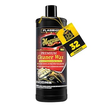 Meguiar's M61 Flagship Premium Marine Cleaner Wax, 32oz