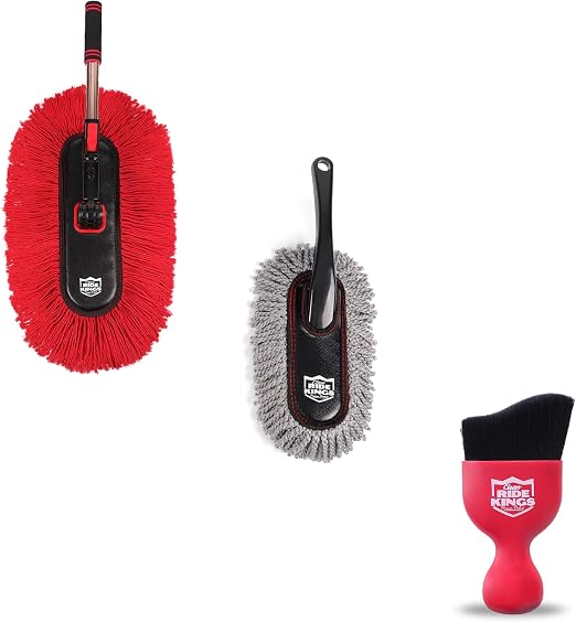 Car Duster Loose Cotton and Interior Cleaning Duster with New Red Car Duster Interior