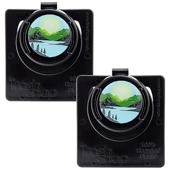 Reusable Bag Holders for Trash & Recycling | Eco-Friendly, Adhesive Clip System for Car, RV, Home, Travel, Boat | Recycl