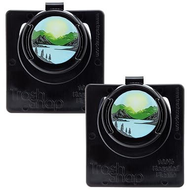 Reusable Bag Holders for Trash & Recycling | Eco-Friendly, Adhesive Clip System for Car, RV, Home, Travel, Boat | Recycl