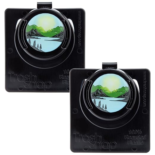 Reusable Bag Holders for Trash & Recycling | Eco-Friendly, Adhesive Clip System for Car, RV, Home, Travel, Boat | Recycl