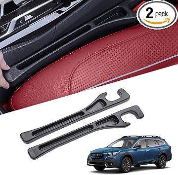 2Pcs Car Seat Gap Filler Organizer for Outback, Car Seat Gap Filler with Storage Slot, No Drop Seat Guard for Phones, Ke