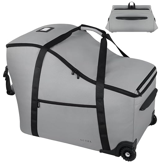 SCTEL Car Seat Bags for Air Travel Fit Doona Car Seat Stroller and Base