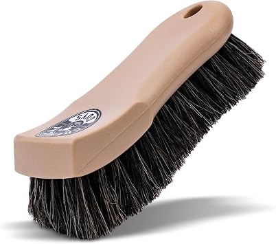 Chemical Guys, Long Bristle Horsehair Leather Cleaning Brush for Interiors