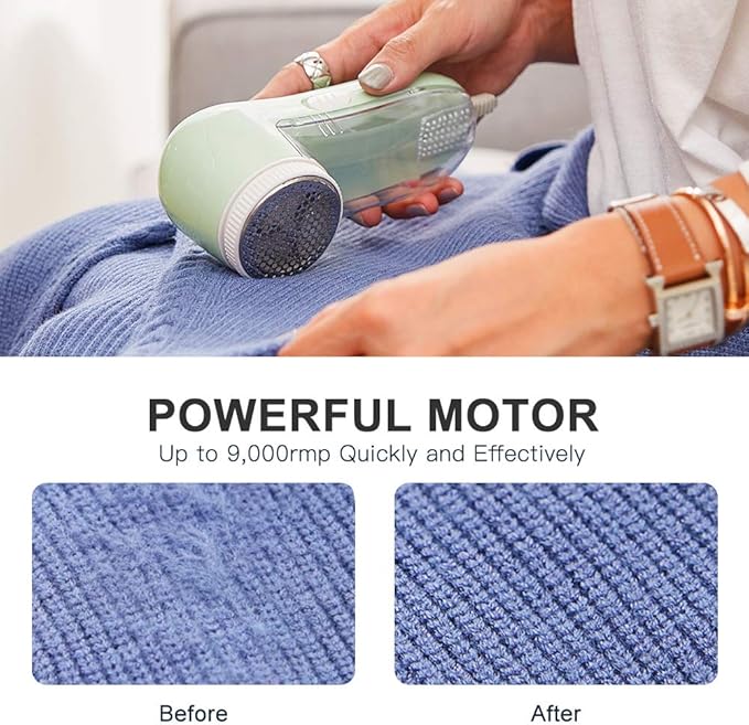Fabric Shaver, Fuzz Balls Pills Lint Remover, AC120V Plug and Play