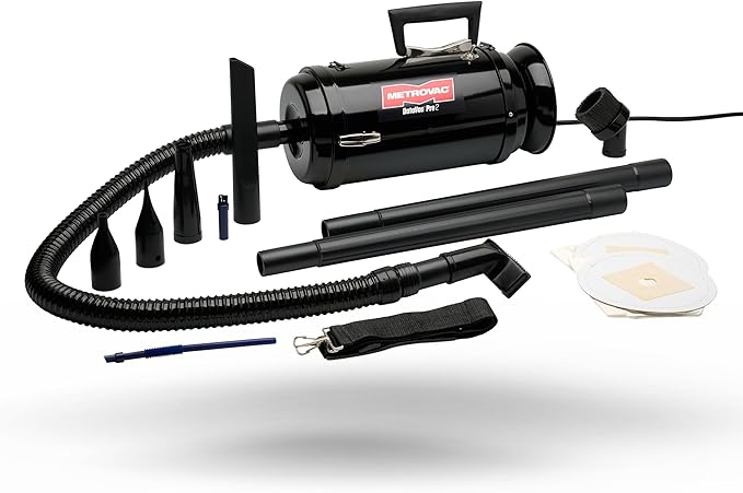 METROVAC DataVac Pro Series 2 MDV-2BA, 780W Handheld Vacuum/Blower with Variable Speed Control – Ideal for Car Detailing
