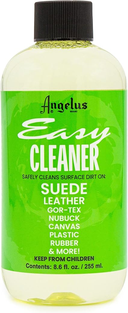 Angelus Easy Cleaner, Premium Shoe Cleaner, Safe For Sneakers, Leather, Suede, Canvas, and More – Removes Dirt and Stain