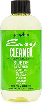 Angelus Easy Cleaner, Premium Shoe Cleaner, Safe For Sneakers, Leather, Suede, Canvas, and More – Removes Dirt and Stain