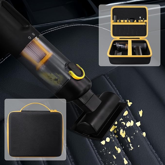 Aenllosi for Fanttik Slim V10 Mix/Slim V9 Mix Cordless Car Vacuum Hard Case, Fanttik Car Vacuum Organizer (Case Only)