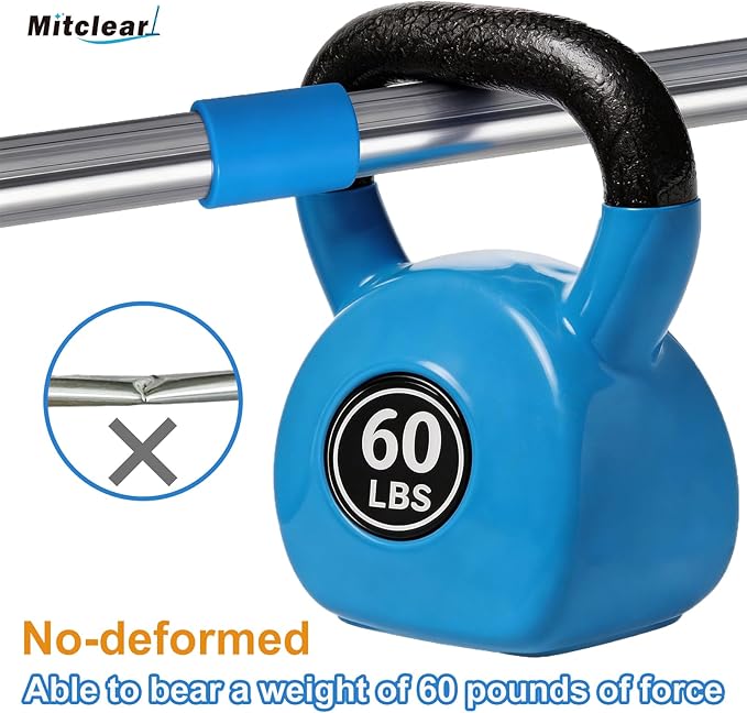 Mitclear 77'' Professional Squeegee Window Cleaner Tool with Extension Pole, Car Windshield Cleaning Kit with Long Handle, Window Washing Equipment for Indoor Outdoor Windows & Car Glass
