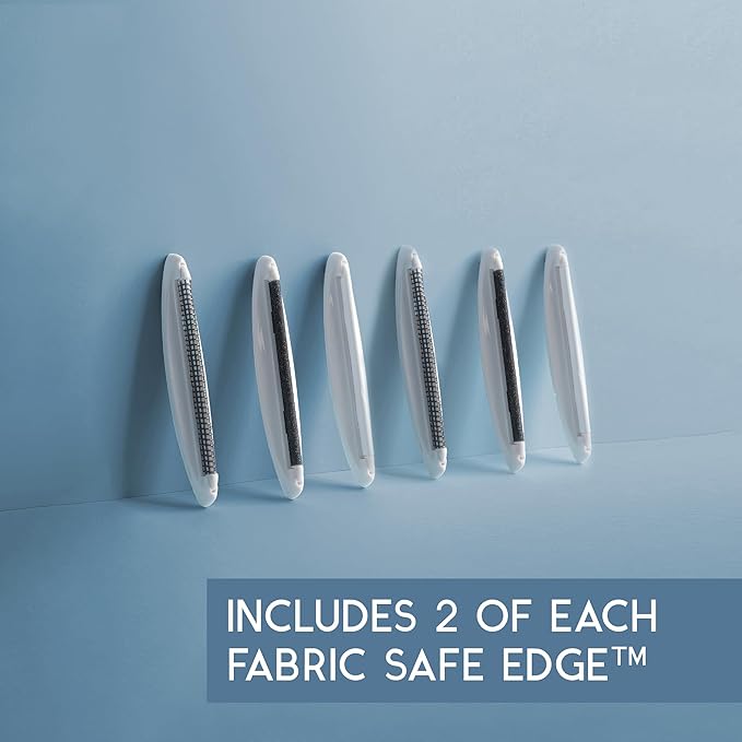 GLEENER Universal Replacement Edge Set for All Gleener Fabric Shavers (Variety Pack Edges 1, 2 & 3) | 6 Pack