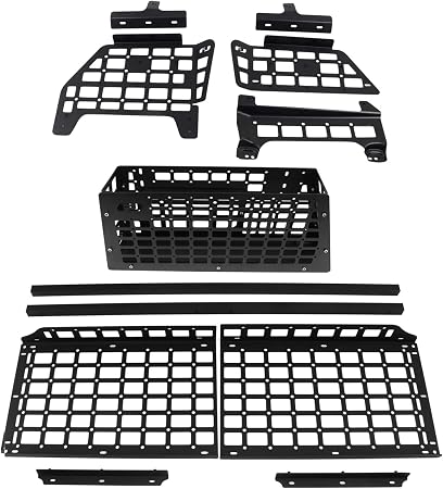 ITrims Modular Storage Panel Cargo Rack for Toyota FJ Cruiser 2007-2023 Accessories Interior Luggage Carrier Storage Tru