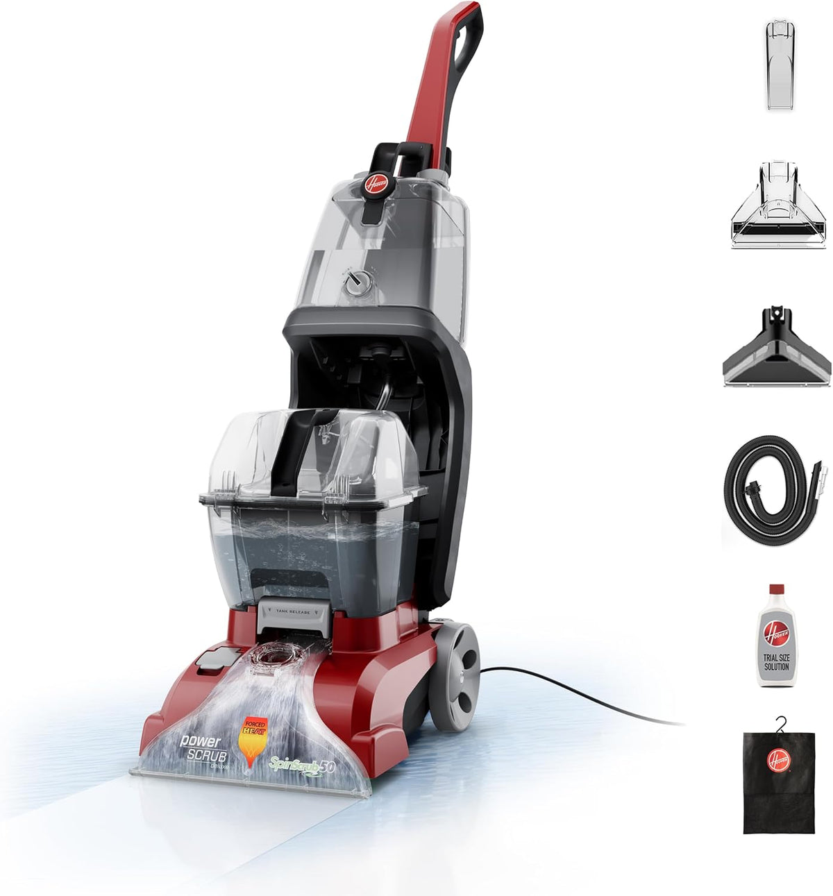 PowerScrub Deluxe Carpet Cleaner Machine, Pet & Upholstery Tools