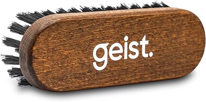 Geist. Leather & Upholstery Cleaning Brush Medium | To clean car seats, leather sofas, and alcantara | For car interiors