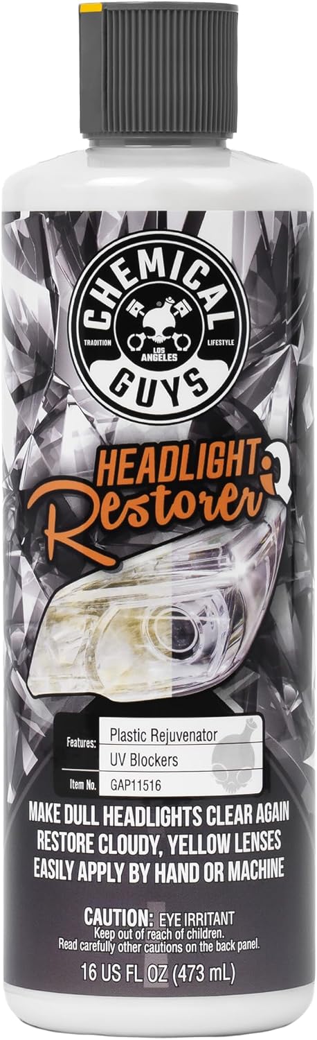 Headlight Restore & Protect, Clears Cloudy Lenses, 16 oz