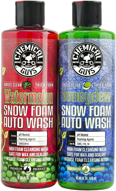 Honeydew & Watermelon Snow Foam Car Wash Soap, 2 x 16 oz