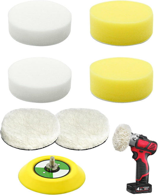 Buffer Polishing Pads Fits for Milwaukee M12 Polisher