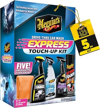 Meguiar's Drive-Thru Car Wash Express Touch-Up Kit - The Perfect Car Detailing Kit for Touching Up After Running Through