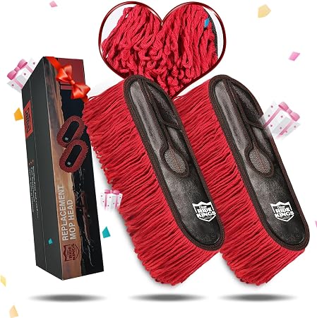 Car Duster Replacement Mop, Loop End, 2 Mops