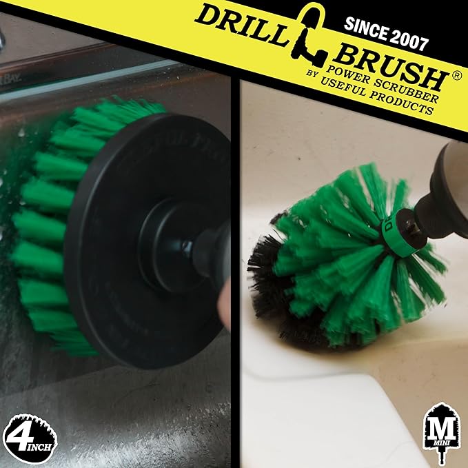 Kitchen Cleaning Supplies - Household Kitchen Cleaners - Cast Iron Skillet Scrubber - Pots and Pans Cleaning Brush - Stove Scrub Brush - Oven Rack Cleaning Tool - Sink Scrubbing Brush - Table Cleaner