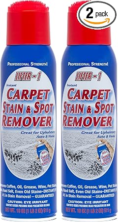 Carpet Spot Remover, Stain and Red wine Remover, and Spot Treatment for Oil, Grease, Urine, Cleaning Performance for Rug