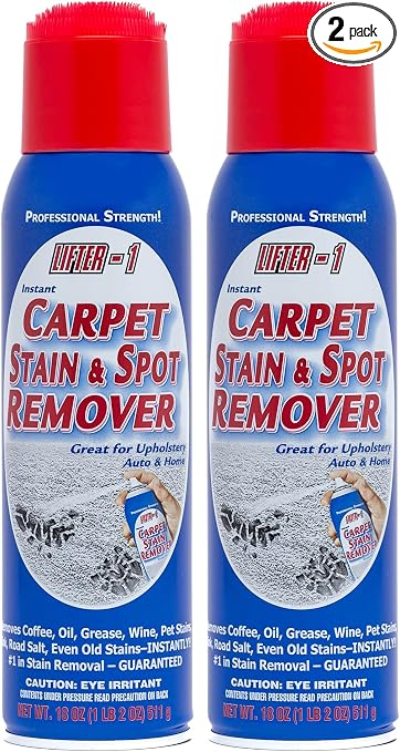 Carpet Spot Remover, Stain and Red wine Remover, and Spot Treatment for Oil, Grease, Urine, Cleaning Performance for Rug